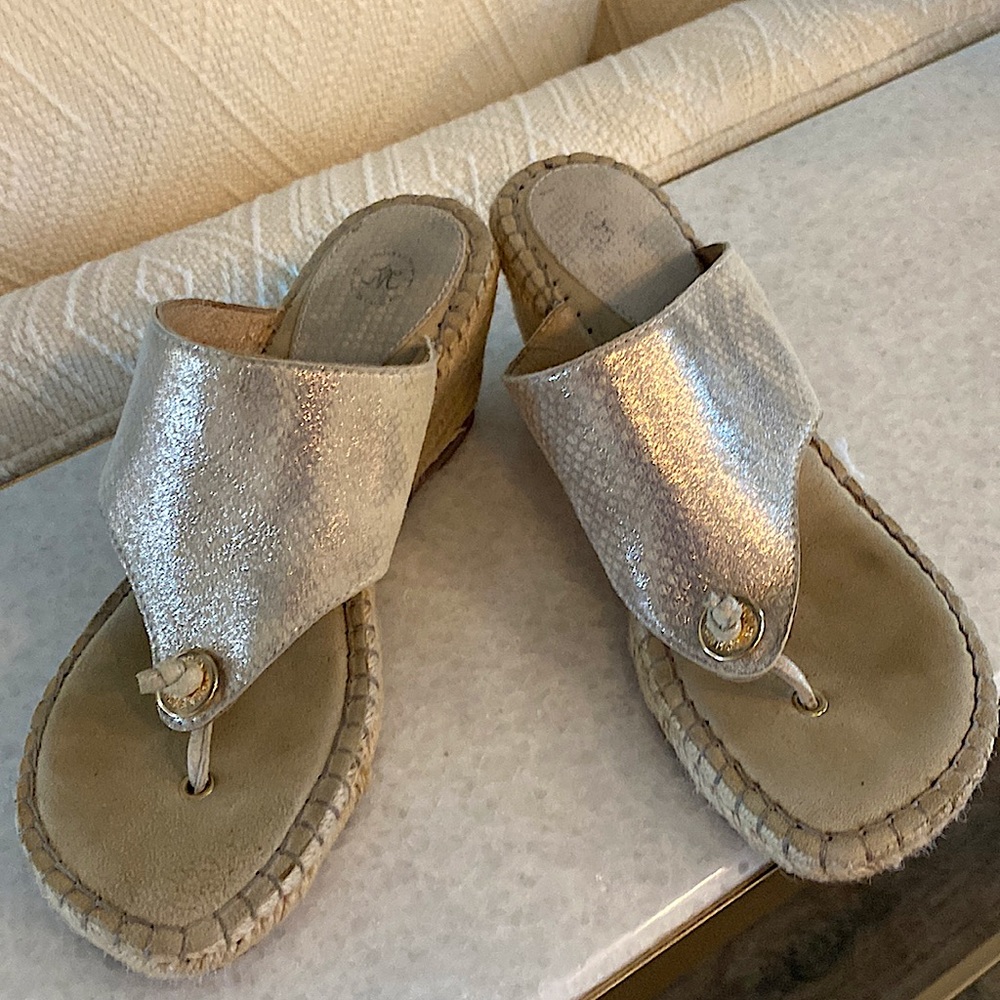 J & M wedge heel sandals